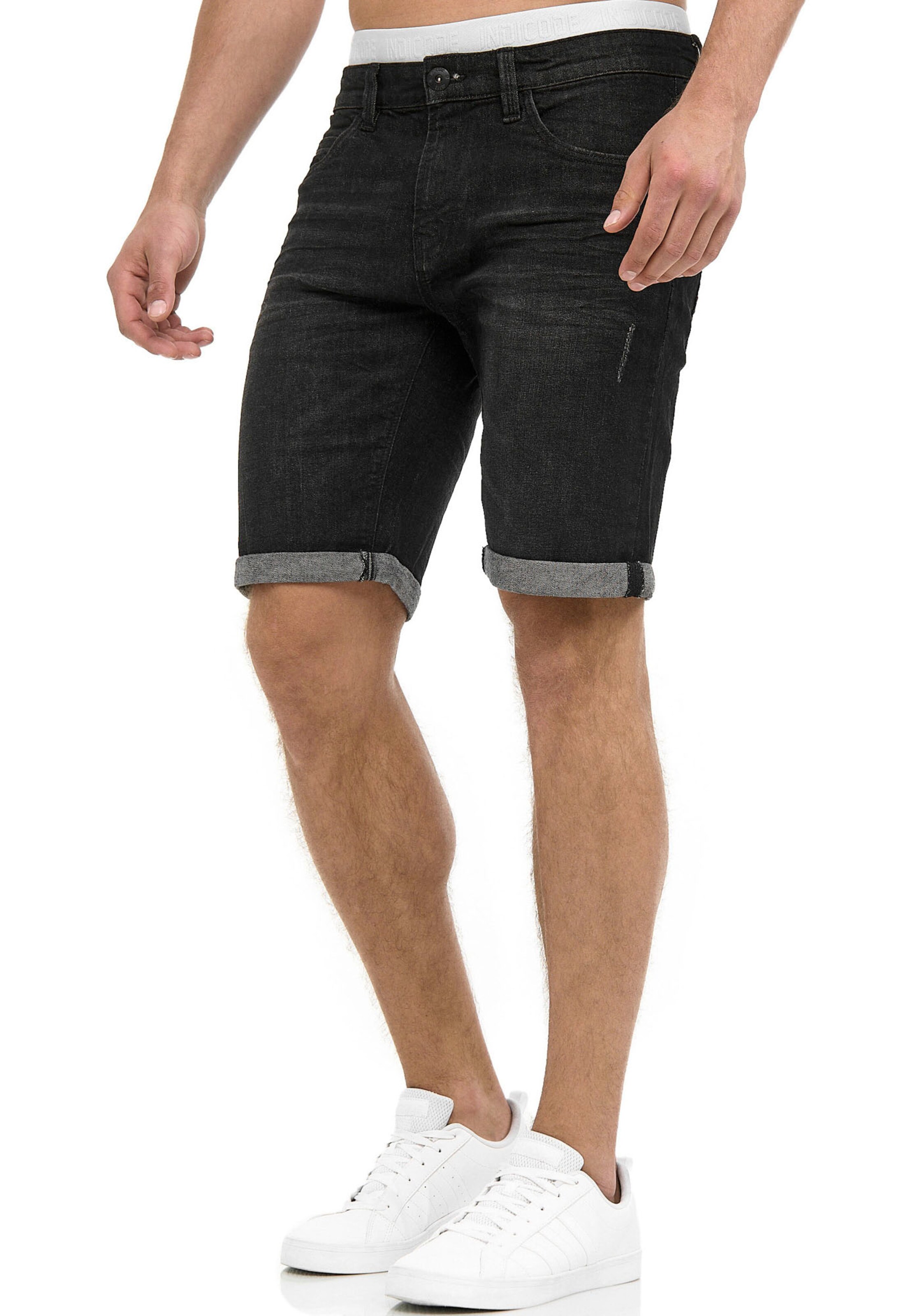 INDICODE JEANS Regular Pants in Black