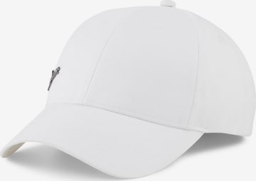 PUMA Cap in White: front