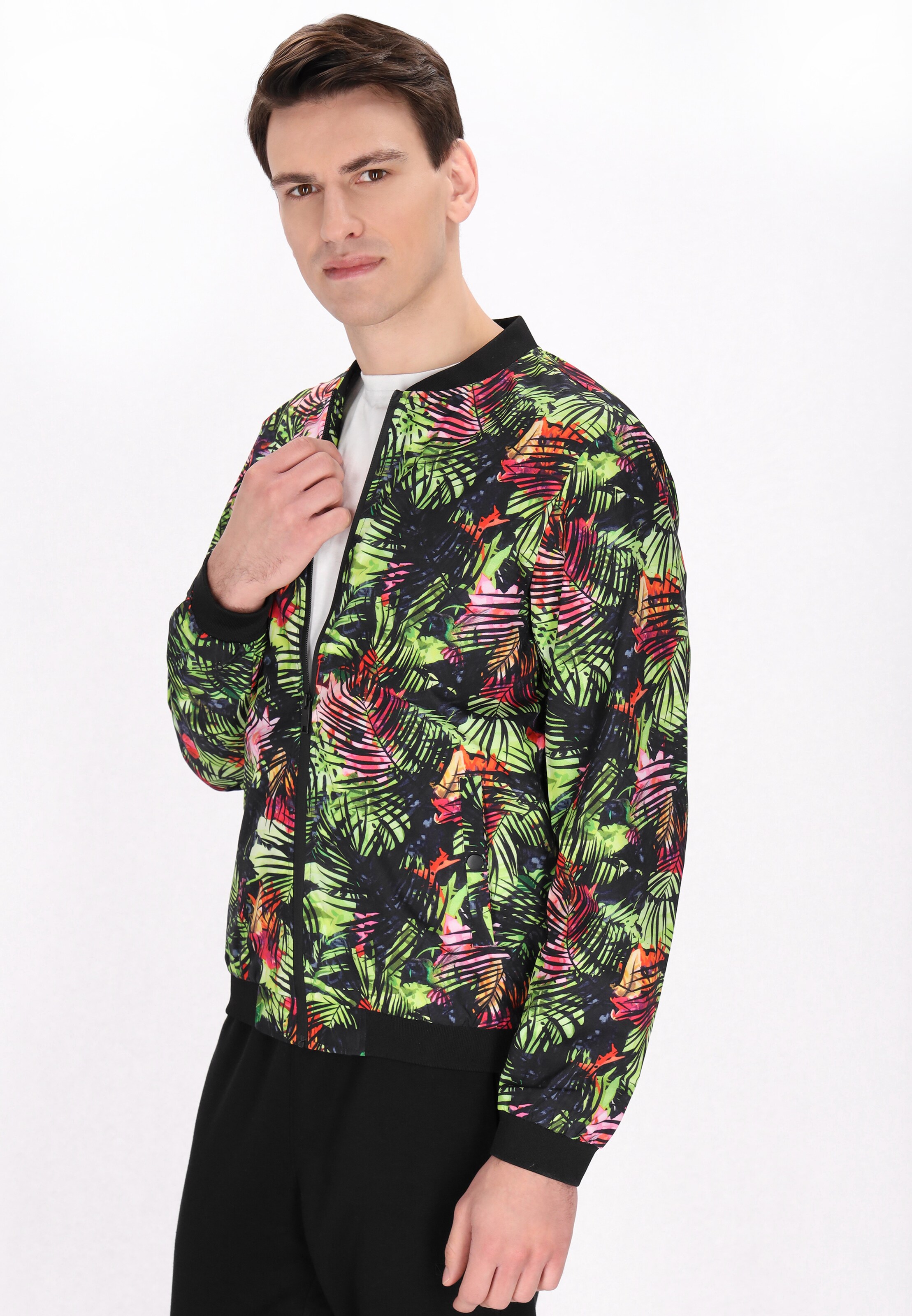 Mo ATHLSR Välikausitakki värissä vihreä: etupuoli