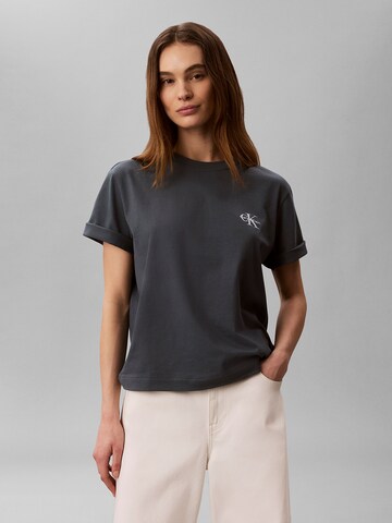Calvin Klein Jeans Shirt in Grijs: voorkant