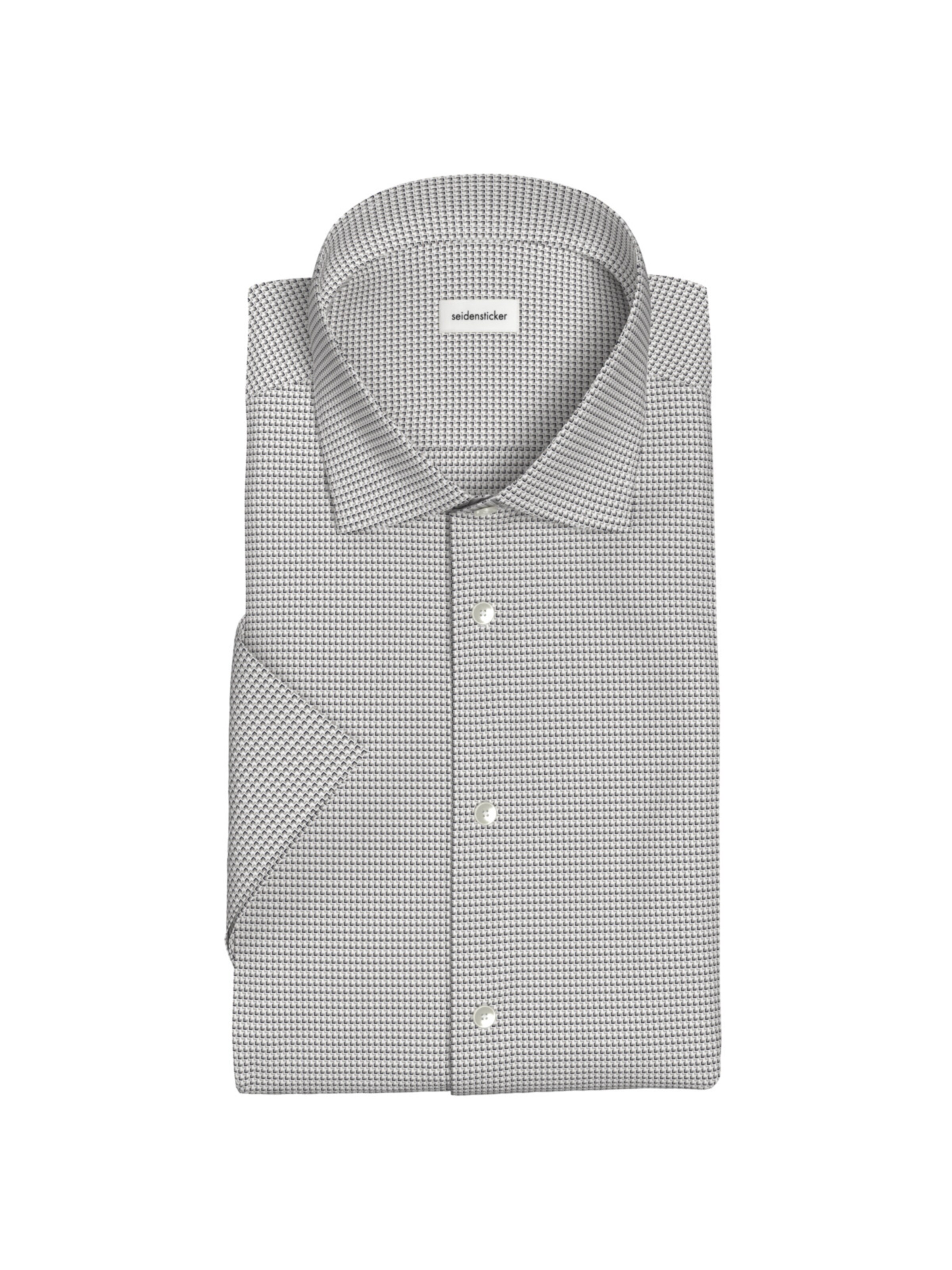 SEIDENSTICKER Regular Fit Hemd 'Smart Essentials' in Grau