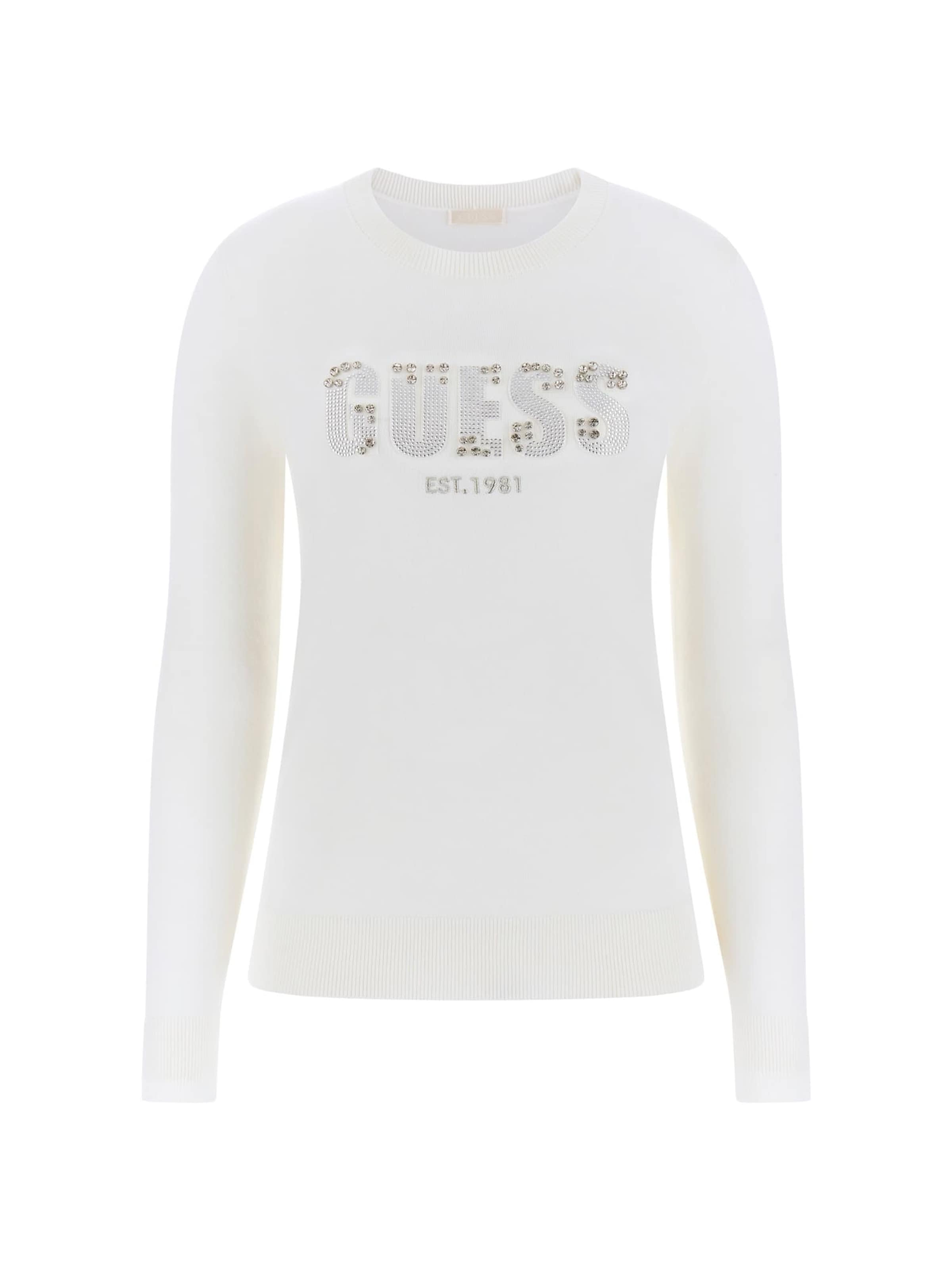 GUESS Sweater 'REYNA' in White: front