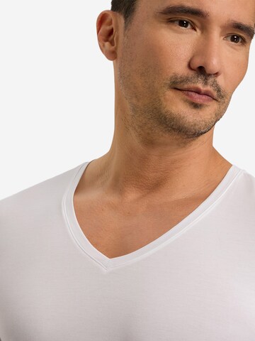 Hanro Unterhemd 'Cotton Superior'‌‌‌‌‌‌‌‌ in Weiß