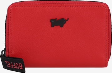 Braun Büffel Portemonnee 'Capri' in Rood: voorkant
