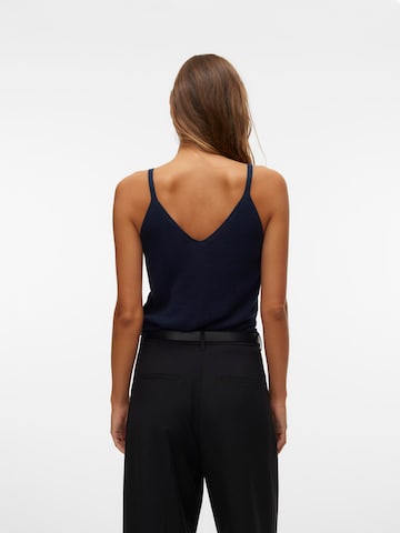 VERO MODA Gebreide top 'NEW LEXSUN' in Blauw