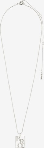 Pilgrim Halsband ' Love Tag ' i silver: framsida