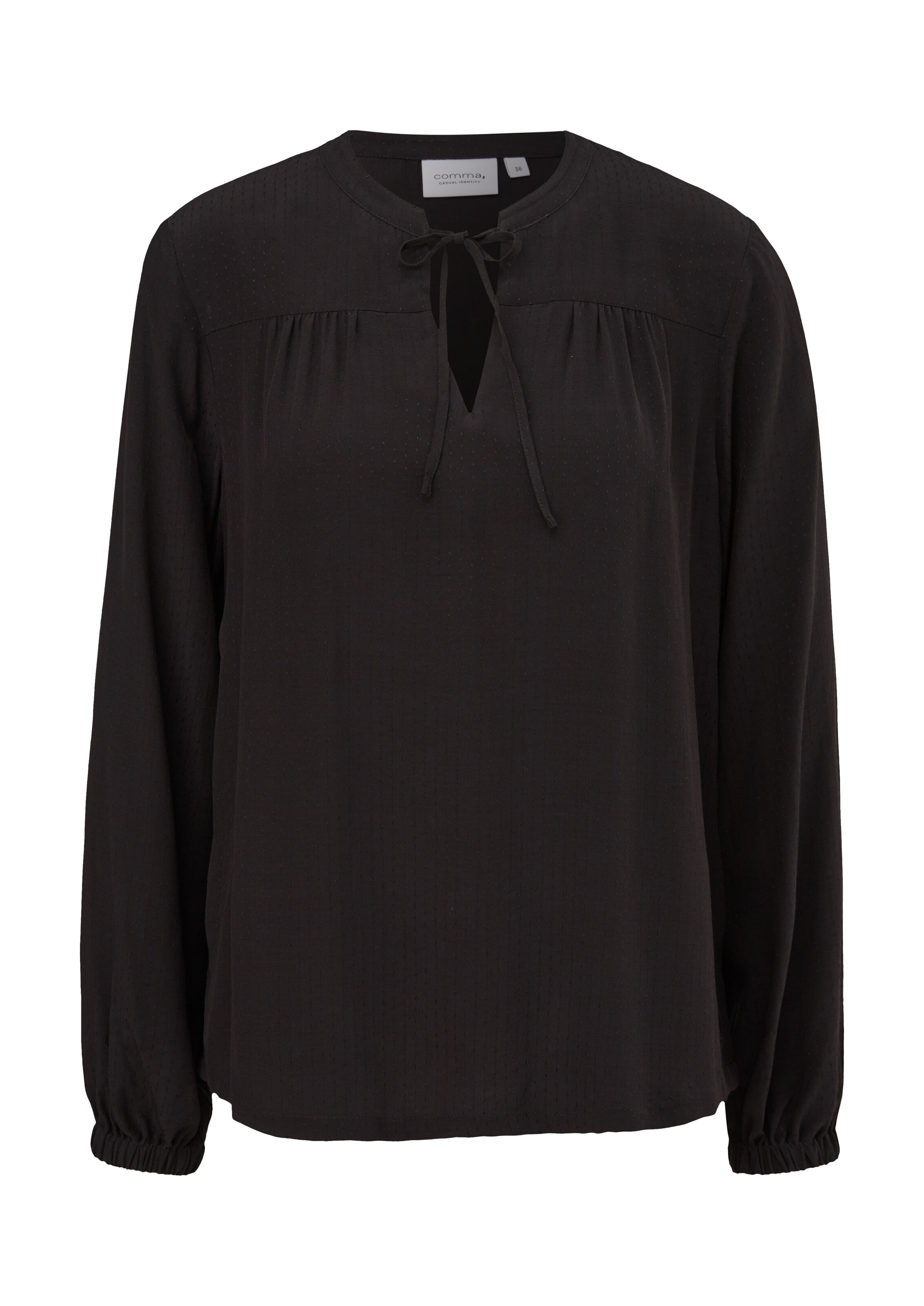 comma casual identity Blouse in Black: front