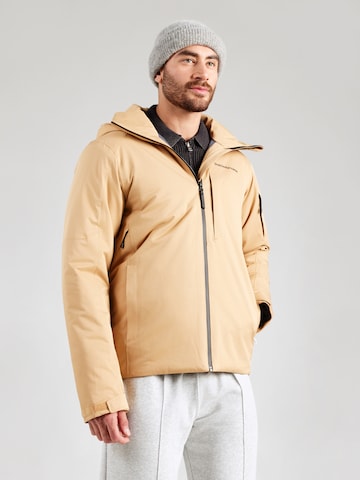 Veste de sport 'Maroon' PEAK PERFORMANCE en beige : devant
