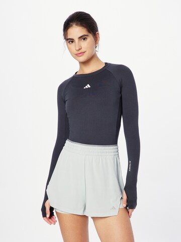 ADIDAS PERFORMANCE Funktionsbluse i sort: forside