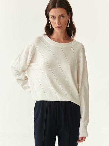 TATUUM Sweater 'AZJAKI' in White: front