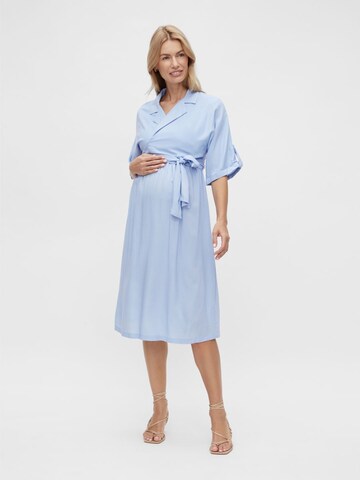 MAMALICIOUS Jurk in Blauw: voorkant