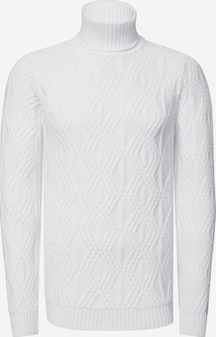 Rusty Neal Sweater in White: front