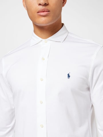 Polo Ralph Lauren - Regular Fit Camisa clássica em branco