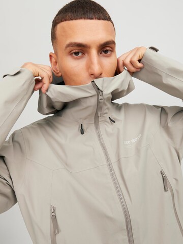 JACK & JONES Between-season jacket 'Trail' in Grey