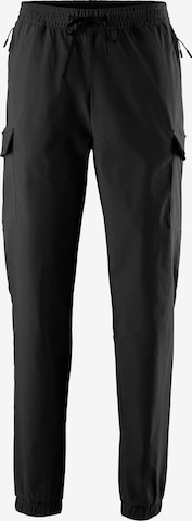 Tapered Pantaloni per outdoor di JOHN DEVIN in nero: frontale