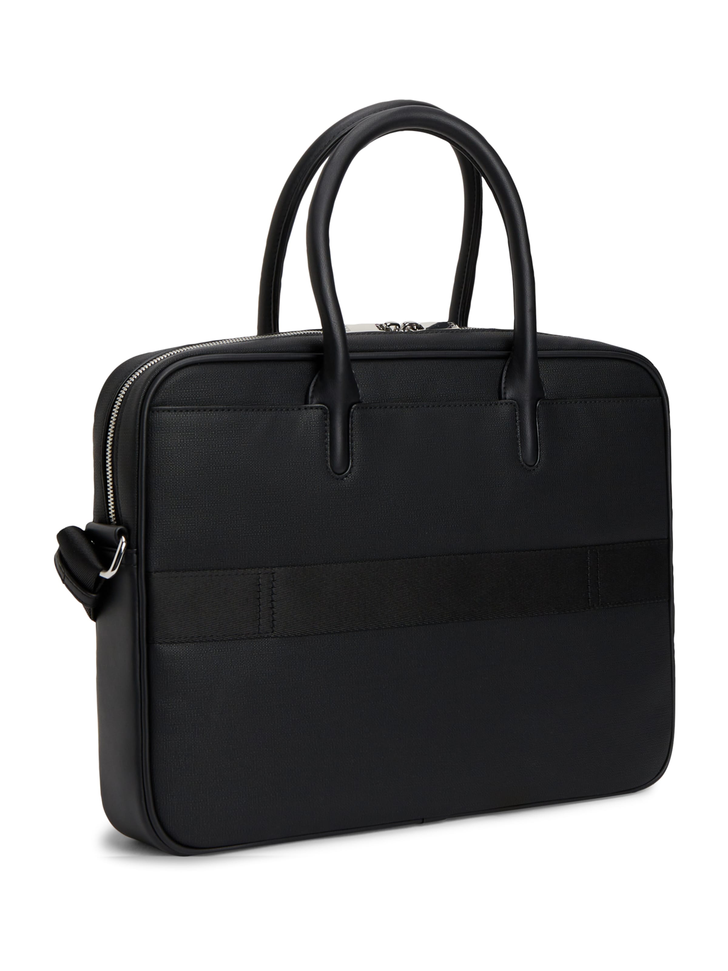 TOMMY HILFIGER Laptoptasche in Schwarz