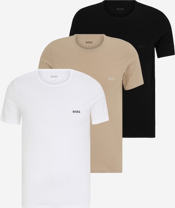 BOSS - Camisa 'Classic' em bege: frente