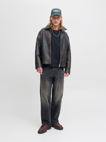 JACK & JONES - Loosefit Vaquero 'JJIAlex JJOriginal' en negro