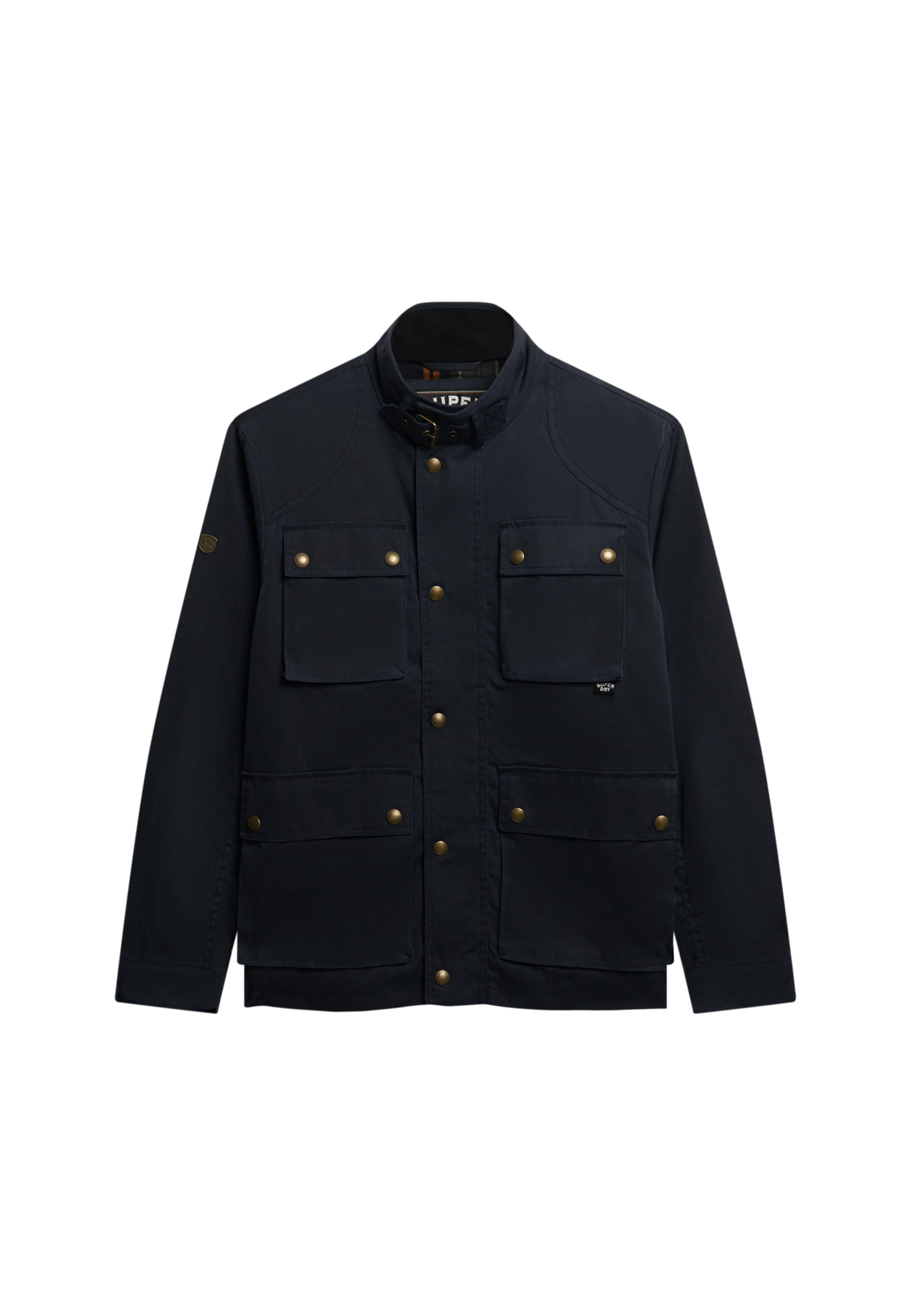 Superdry Tussenjas in Blauw: voorkant