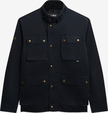 Veste mi-saison Superdry en bleu : devant