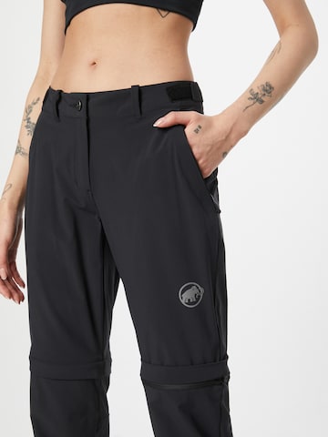 MAMMUT Regular Outdoorbroek 'Runbold' in Zwart