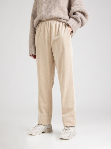 Wide leg Pantaloni 'Berinna' di mbym in beige: frontale