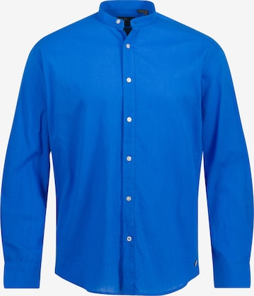 JP1880 Regular fit Overhemd in Blauw: voorkant