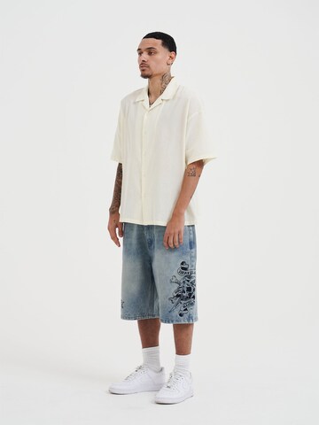Ed Hardy Comfort Fit Πουκάμισο σε μπεζ