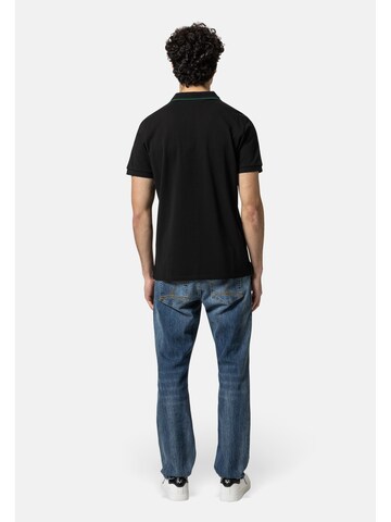 19V69 ITALIA Majica 'Emilio Racing' | črna barva