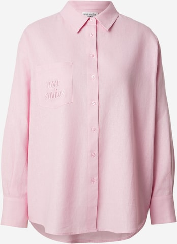Chemisier noar studios en rose : devant