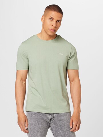 HUGO Shirt 'Dero' in Green: front