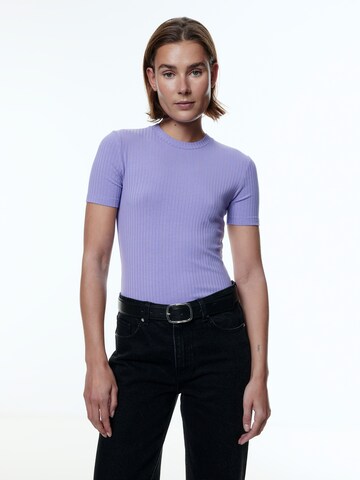 T-shirt 'Kader' EDITED en violet : devant