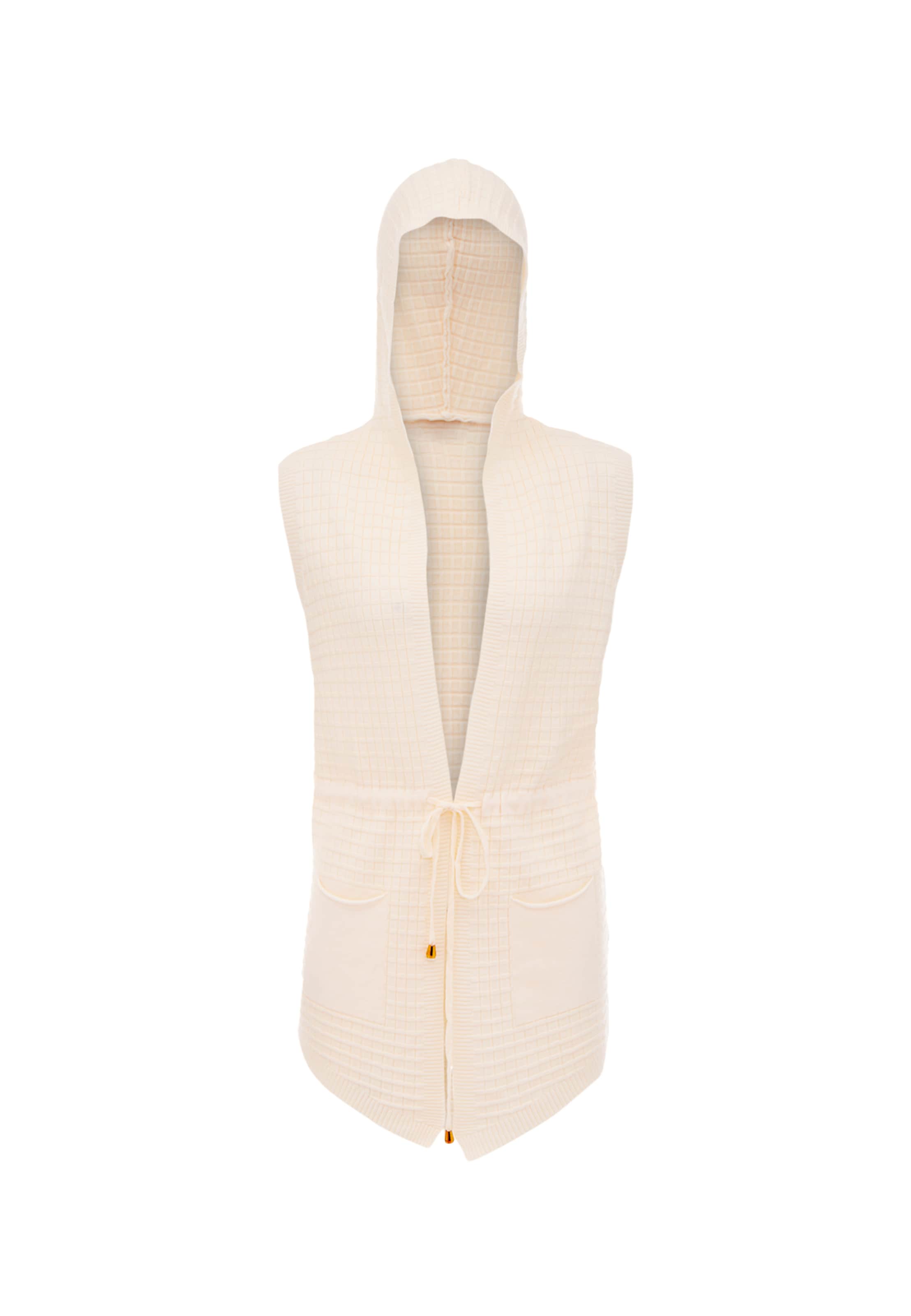 COBIE Knit cardigan in Beige: front