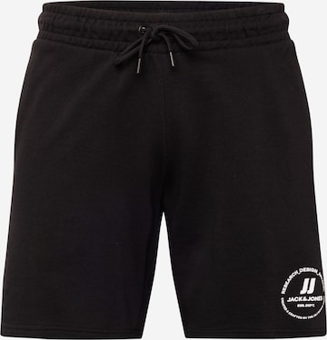 JACK & JONES - regular Pantalón 'SWIFT' en negro: frente