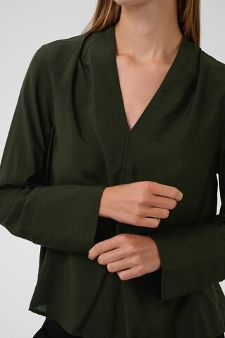 SOAKED IN LUXURY - Blusa 'Leodora ' en verde