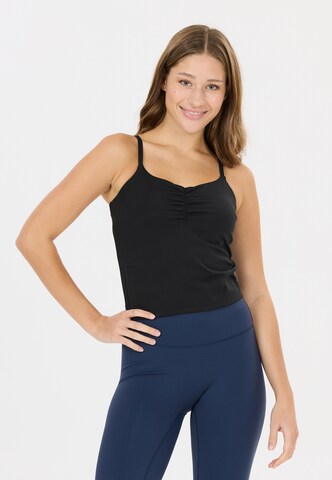 Athlecia Sporttop 'Ashly' in Zwart: voorkant