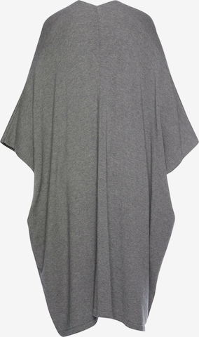 LASCANA Knit Cardigan in Grey: back