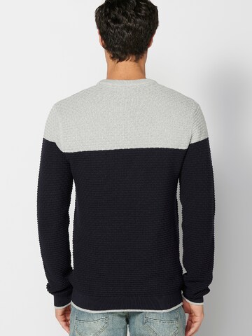 Pull-over KOROSHI en bleu