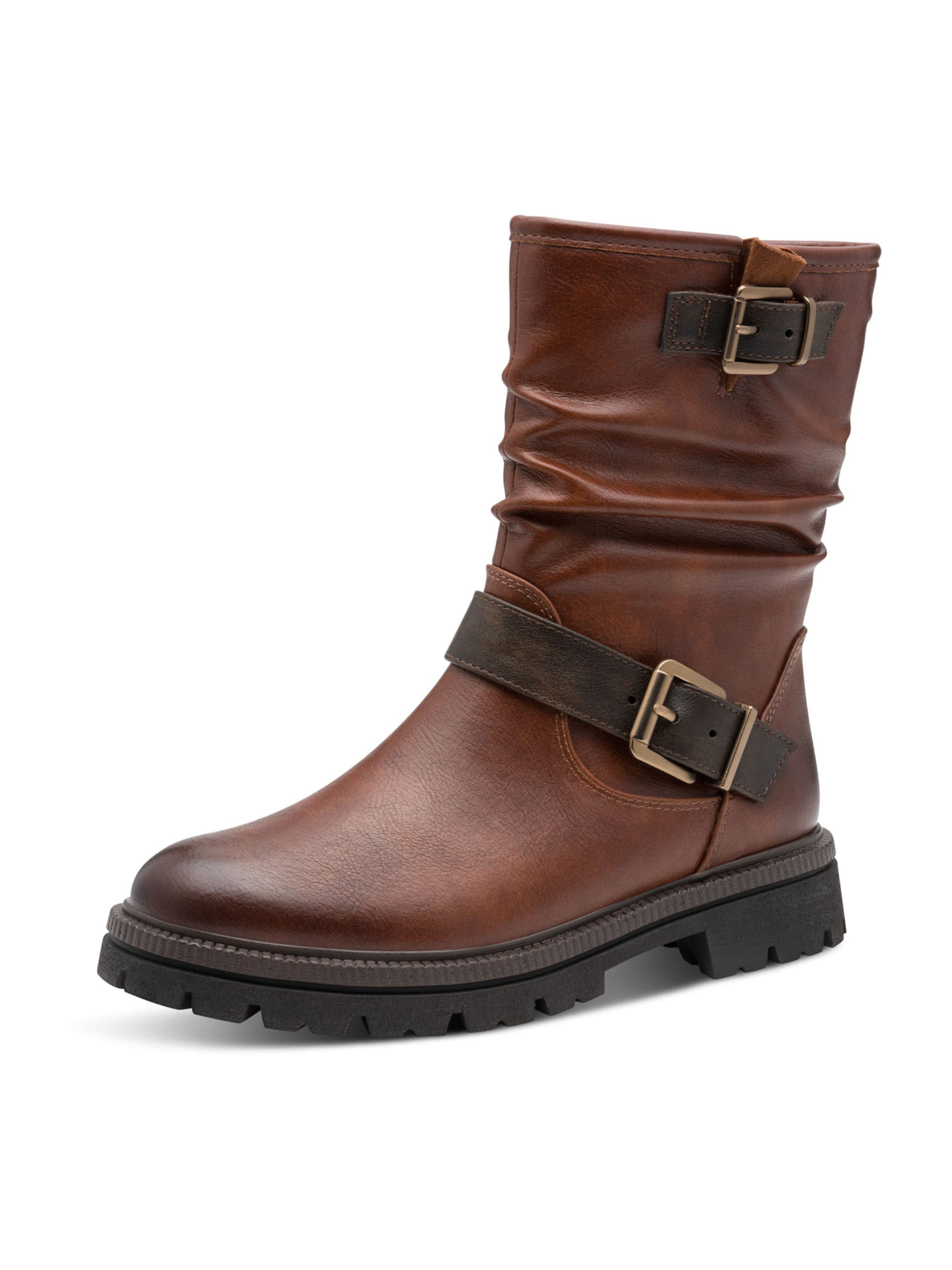 Bottes MARCO TOZZI en marron : devant
