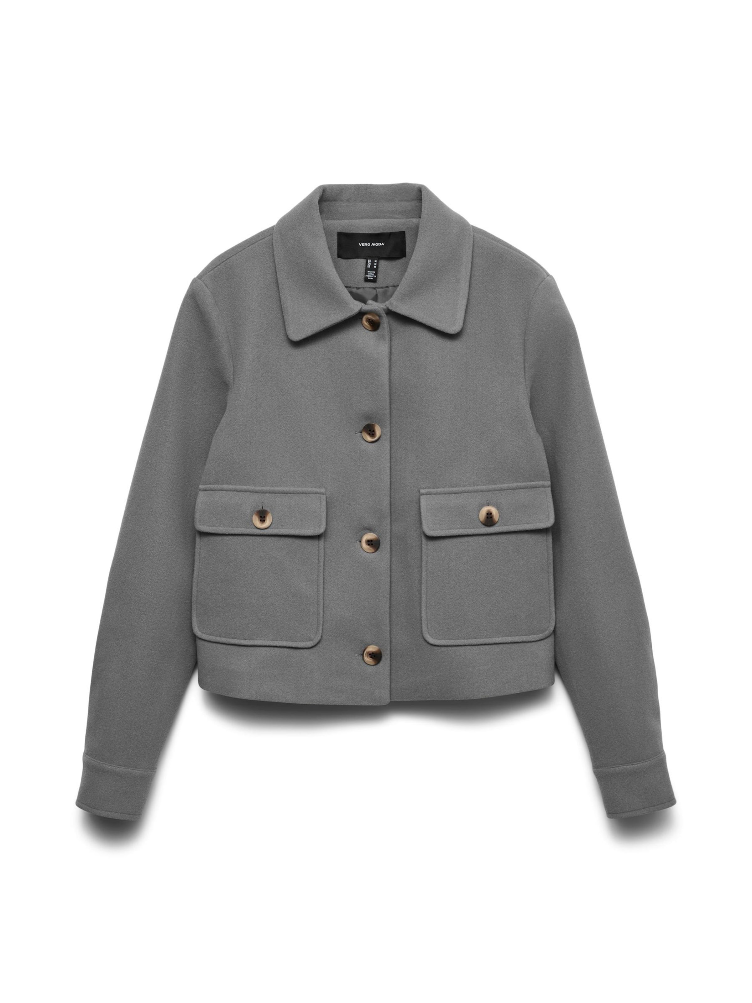 Veste mi-saison 'VMCAYA' VERO MODA en gris : devant