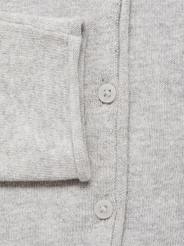MANGO KIDS Knit cardigan 'EMMA' in Grey