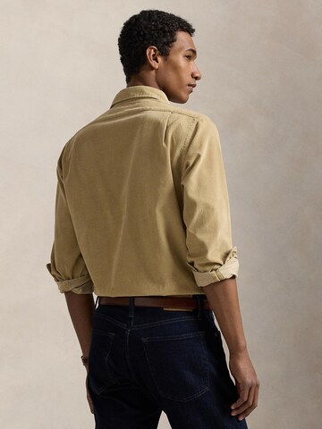 Polo Ralph Lauren Regular fit Button Up Shirt in Beige
