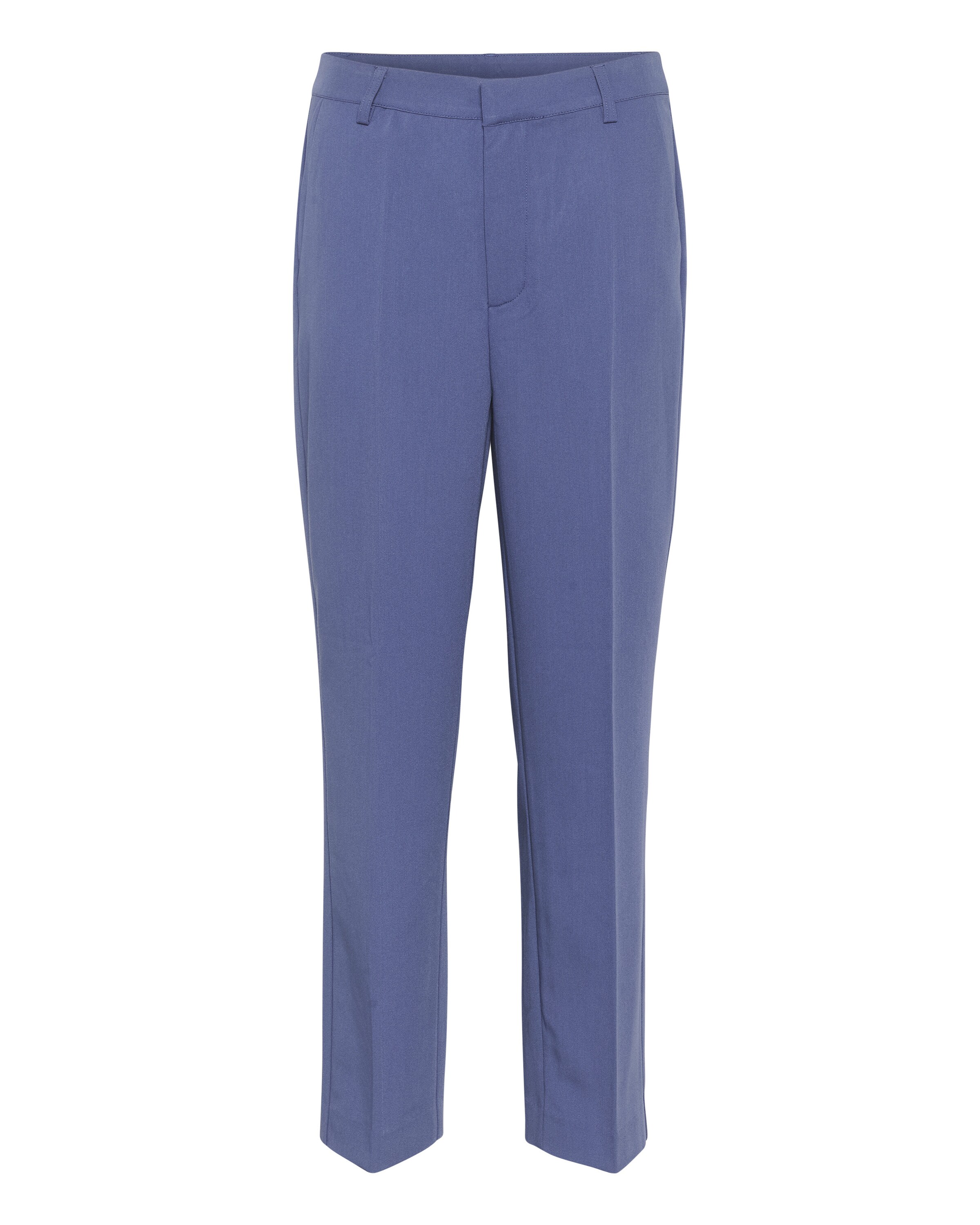 Kaffe regular Bukser med fals i blå: forside