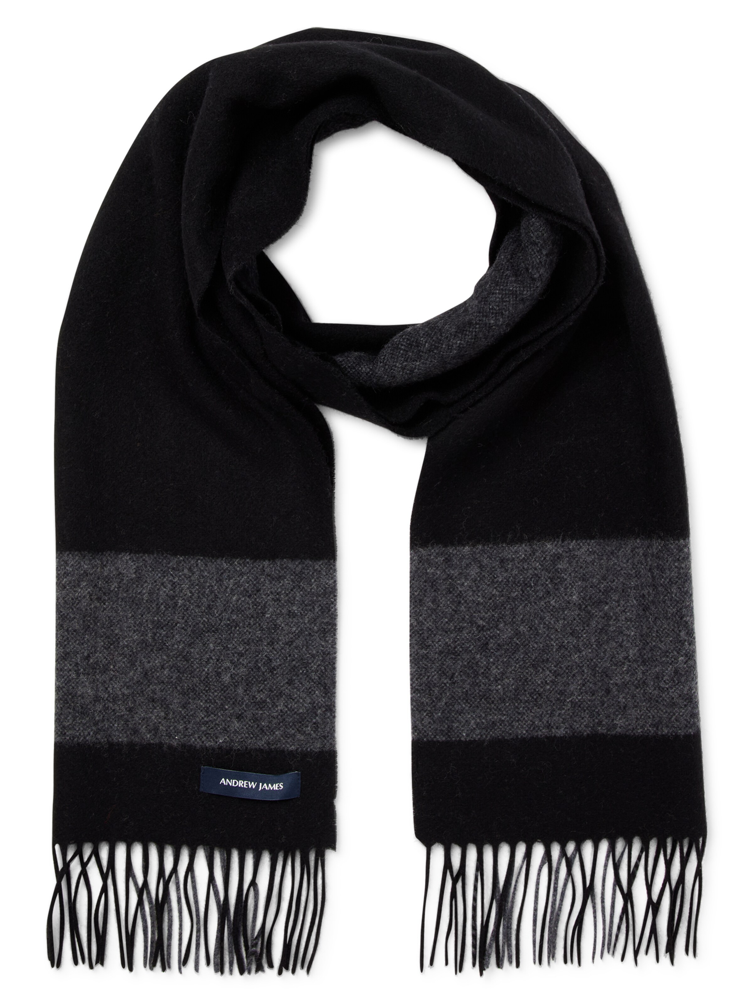 Andrew James Scarf in Black