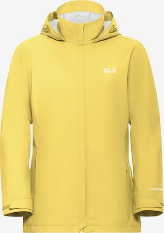 JACK WOLFSKIN Funktionsjacke in Gelb: Vorderseite