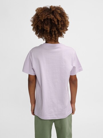 Hummel Shirt 'Tres' in Purple