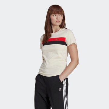 Maglietta 'Ski Chic' di ADIDAS ORIGINALS in beige: frontale