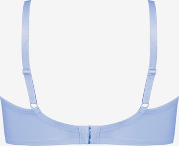 Hunkemöller T-shirt Bra 'Nina' in Blue