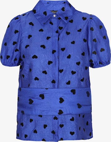 Bluză 'Fashion Look' de la faina pe albastru: față