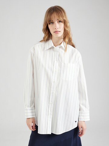 Weekend Max Mara - Blusa 'Corolla' em branco: frente